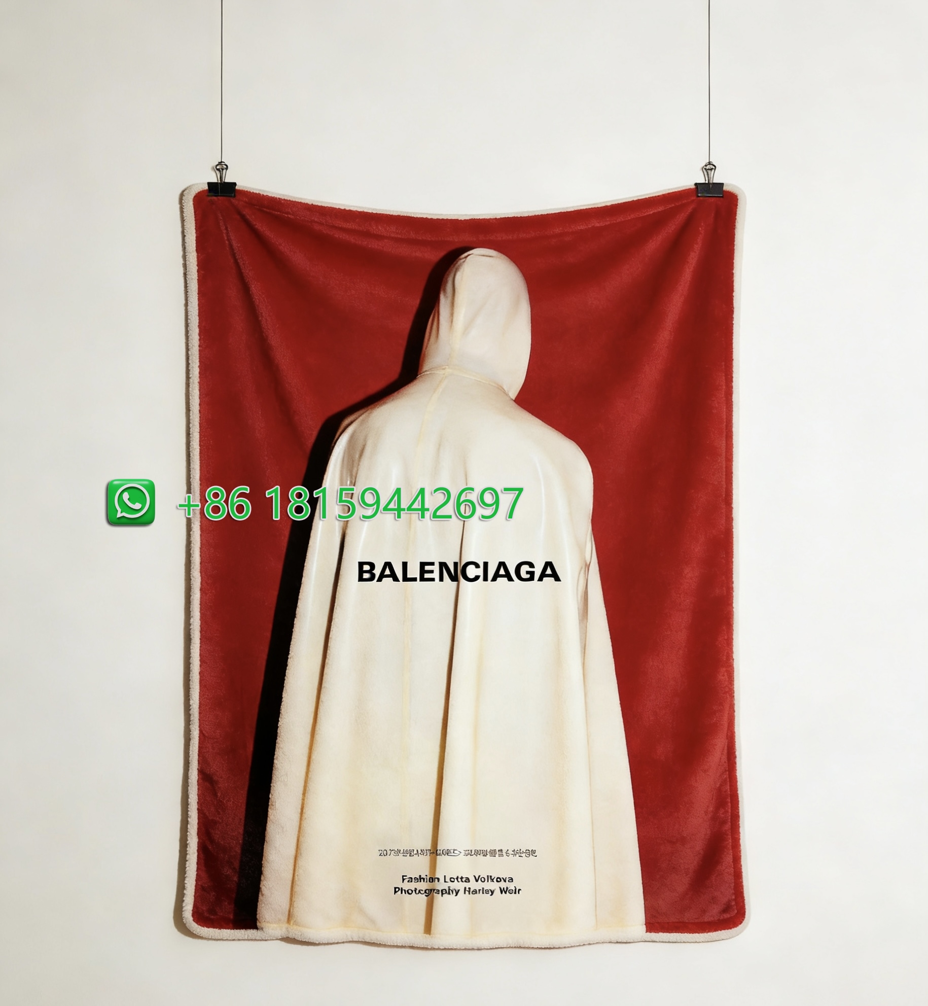 Balenciaga Throw Blankets